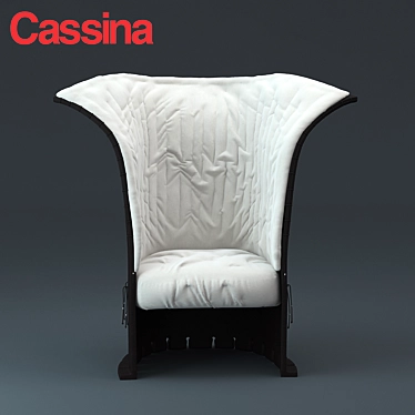 Modern Cassina 357 FELTRI Sofa 3D model image 1 
