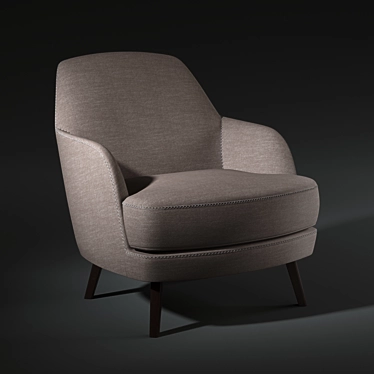 Roberto Lazzeroni Designer Chair: Casamilano Liz 3D model image 1 