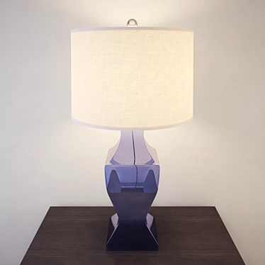 Coastal Charm: Samoset Table Lamp 3D model image 1 