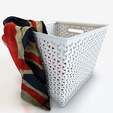 Laundry Basket in 320*320*270 Size 3D model image 1 