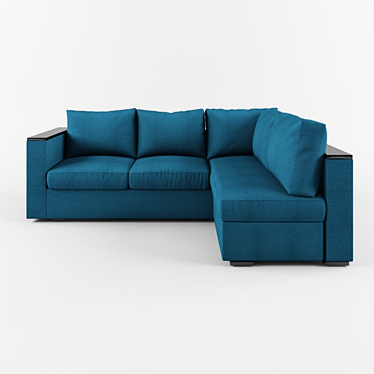 Cozy Bliss Sofa 3D model image 1 