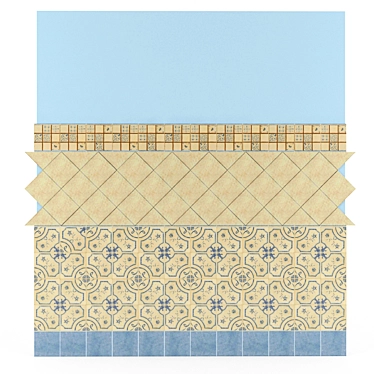 Elegant Mainzu Cazorla Tiles 3D model image 1 