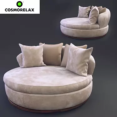 Marta Cosmorelax Sofa 3D model image 1 