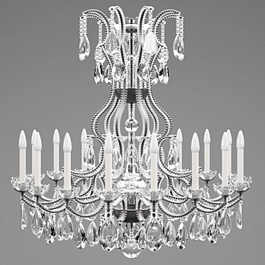 Ralph Lauren Phoenix Chandelier 3D model image 1 