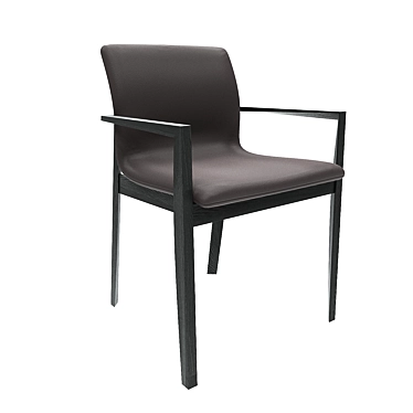 Elegant Garda Chair 3D model image 1 