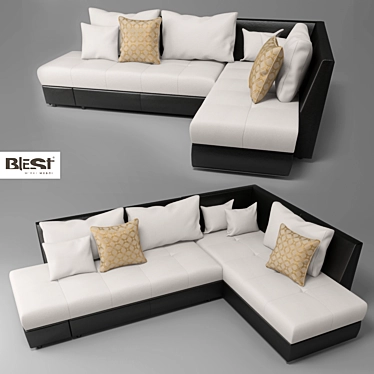 Modern Comfort: Tecna Sofa 3D model image 1 