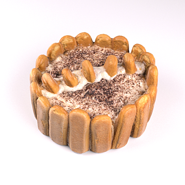 Delicious Lopoli Cake 3D model image 1 