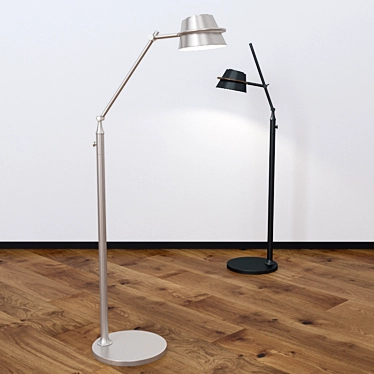 Elstead Lighting Spencer Floor Lamp 3D model image 1 