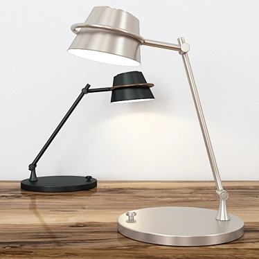 Elegant Spencer Table Lamp by Elstead 3D model image 1 