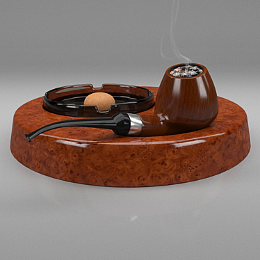 Vintage Smoking Pipe - 2013 Design 3D model image 1 