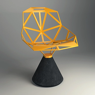 Italian Design Chair ONE 3D model image 1 