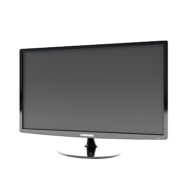 Title: Samsung S24 D300 HD Monitor 3D model image 1 