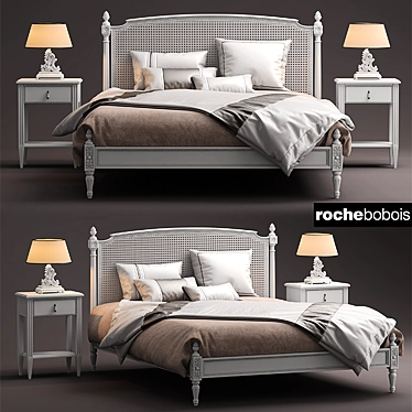 Josephine Bed by Roche Bobois 3D model image 1 