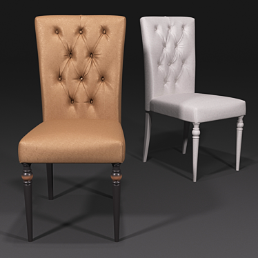 Modern Brw Negri Chair - Stylish and Comfortable 3D model image 1 