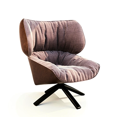 Elegant Patricia Urquiola Armchair 3D model image 1 