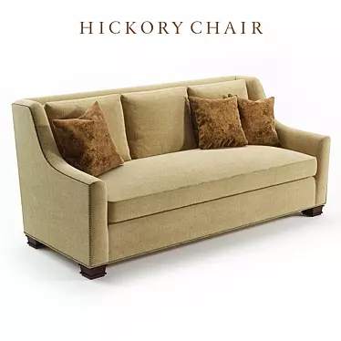 Elegant Hickory Sofa 321-51 3D model image 1 