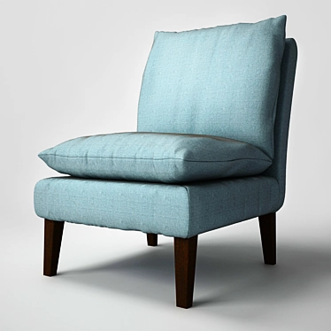 Comfort Bliss: Jascha Armchair 3D model image 1 