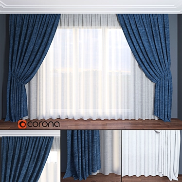 Modern Style Blinds, Part 3 3D model image 1 