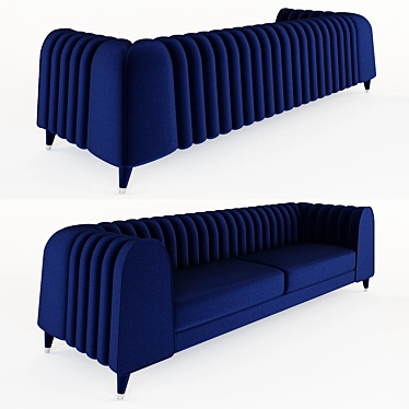 Elegance in Comfort: Modern Sofa 3D model image 1 