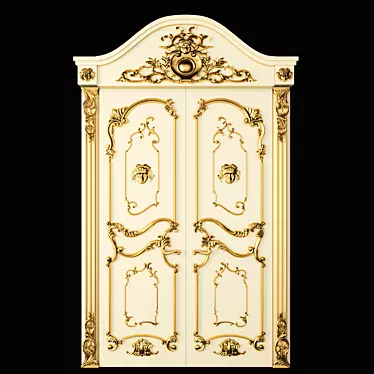 Classic Door 3D model image 1 