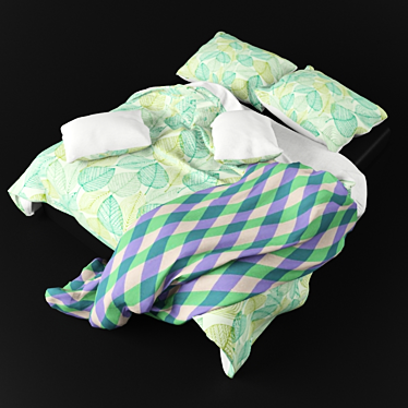 Title: Luxury Linens Set 3D model image 1 