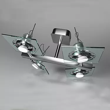 Sleek Ceiling Spotlights FAA 3D model image 1 