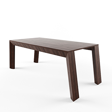 Sleek Venice Table 3D model image 1 