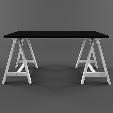 Ikea Oddvald: Stylish Computer Desk 3D model image 1 