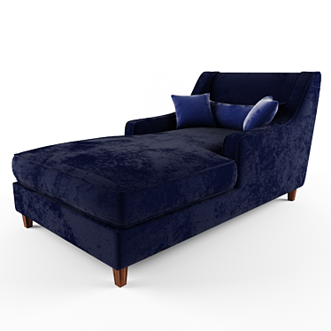 Veranda Isabella Couch: Philippe Collection 3D model image 1 