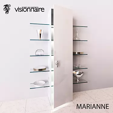 Marianne Visionnaire - Elegant MDF Unit 3D model image 1 