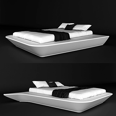 Elegant Sleep Haven 3D model image 1 