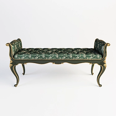 Regal Versailles Banquette 3D model image 1 