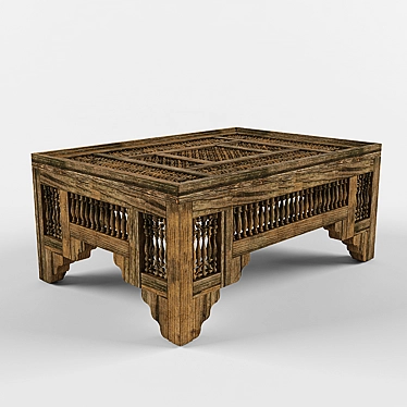 Morokko Coffee Table 3D model image 1 