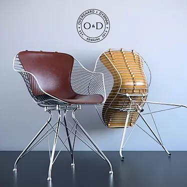 OVERGAARD ​​&amp; DYRMAN Wire Dining Chair