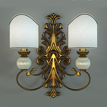 Marina Wall Sconce Art.905 3D model image 1 