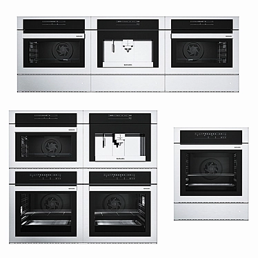 Barazza Set - Kitchen Appliances 3D model image 1 