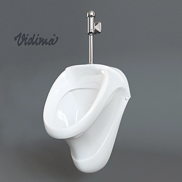 Compact Vidima Urinal for Small Spaces 3D model image 1 