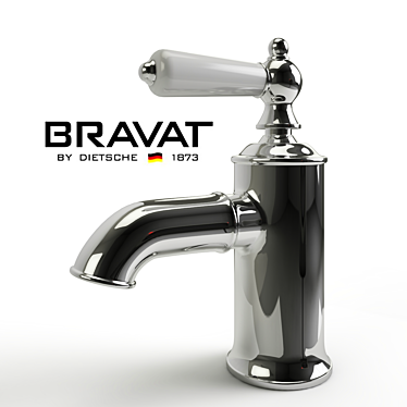 German-made Bravat Basin Mixer 3D model image 1 