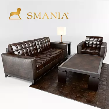 Italian Luxury: Smania Julian-Carre Collection 3D model image 1 