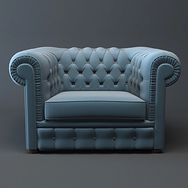 Modern Chelsi Armchair: Stylish & Comfortable 3D model image 1 