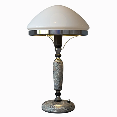 Modern Marble Table Lamp 3D model image 1 