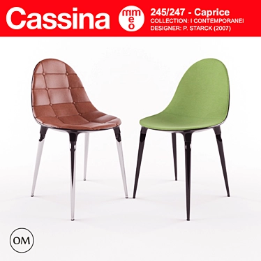 Sleek and Stylish: Cassina Caprice 3D model image 1 