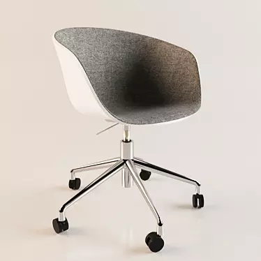 Adjustable Hay AAC52 Chair 3D model image 1 