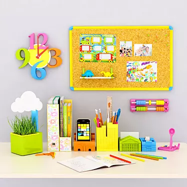 Kids Room Set: Creative and Complete 3D model image 1 