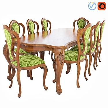 Classic dining table &amp; chair Wenzhou Aolier