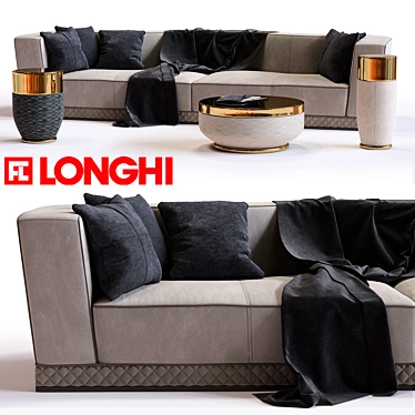 Fratelli Longhi WELLES | Double Depth Sofa 3D model image 1 