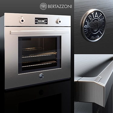 Bertazzoni PROFS30XT: Italian Culinary Excellence 3D model image 1 