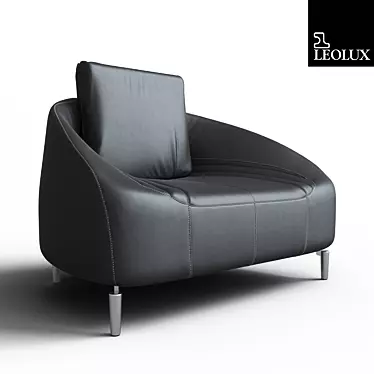 Luxurious Leolux Loveseat: Vol de Reve 3D model image 1 