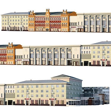 Voronezh Architec-Trek: Revolutionary Landmark 3D model image 1 