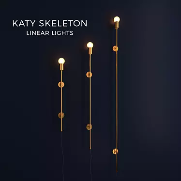 Illumina Linear Lights: Kate Skeleton 3D model image 1 